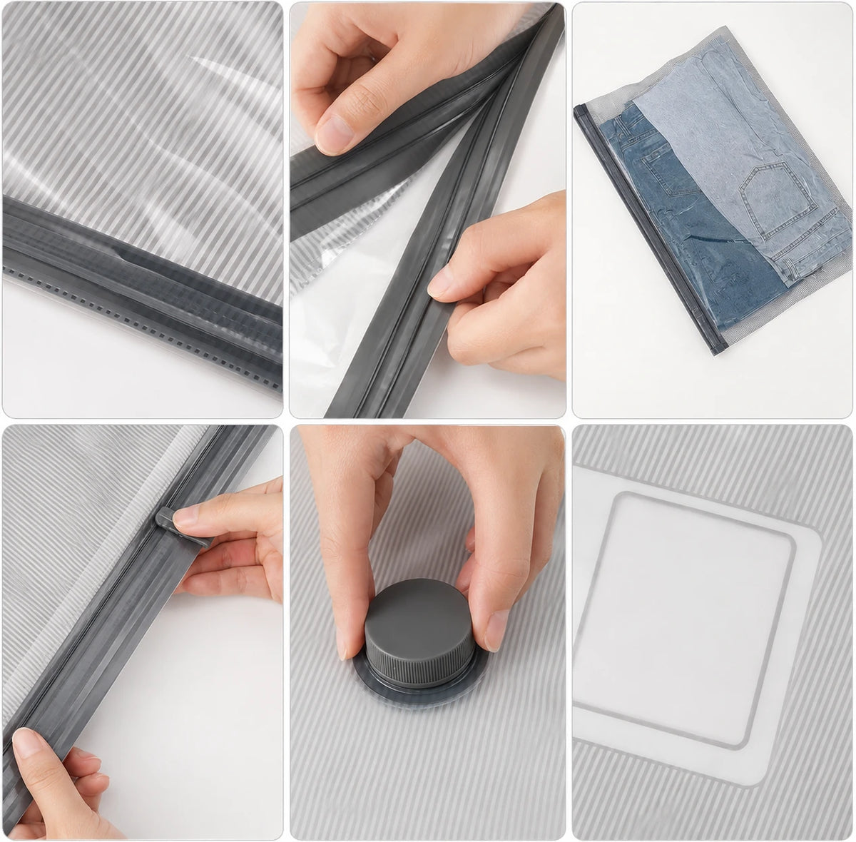 Vacuum Storage Bags with Cordless Electric Pump