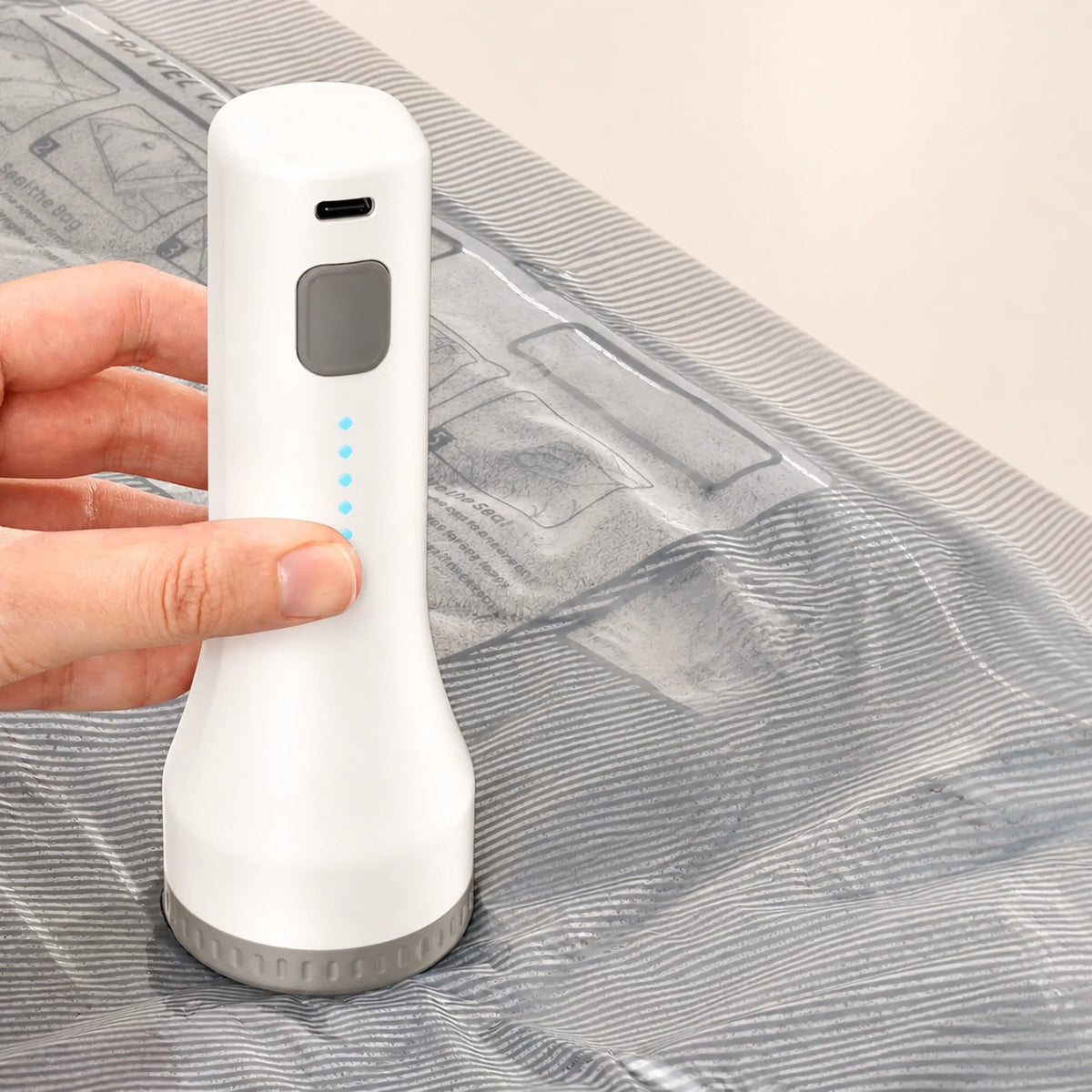 Vacuum Storage Bags with Cordless Electric Pump