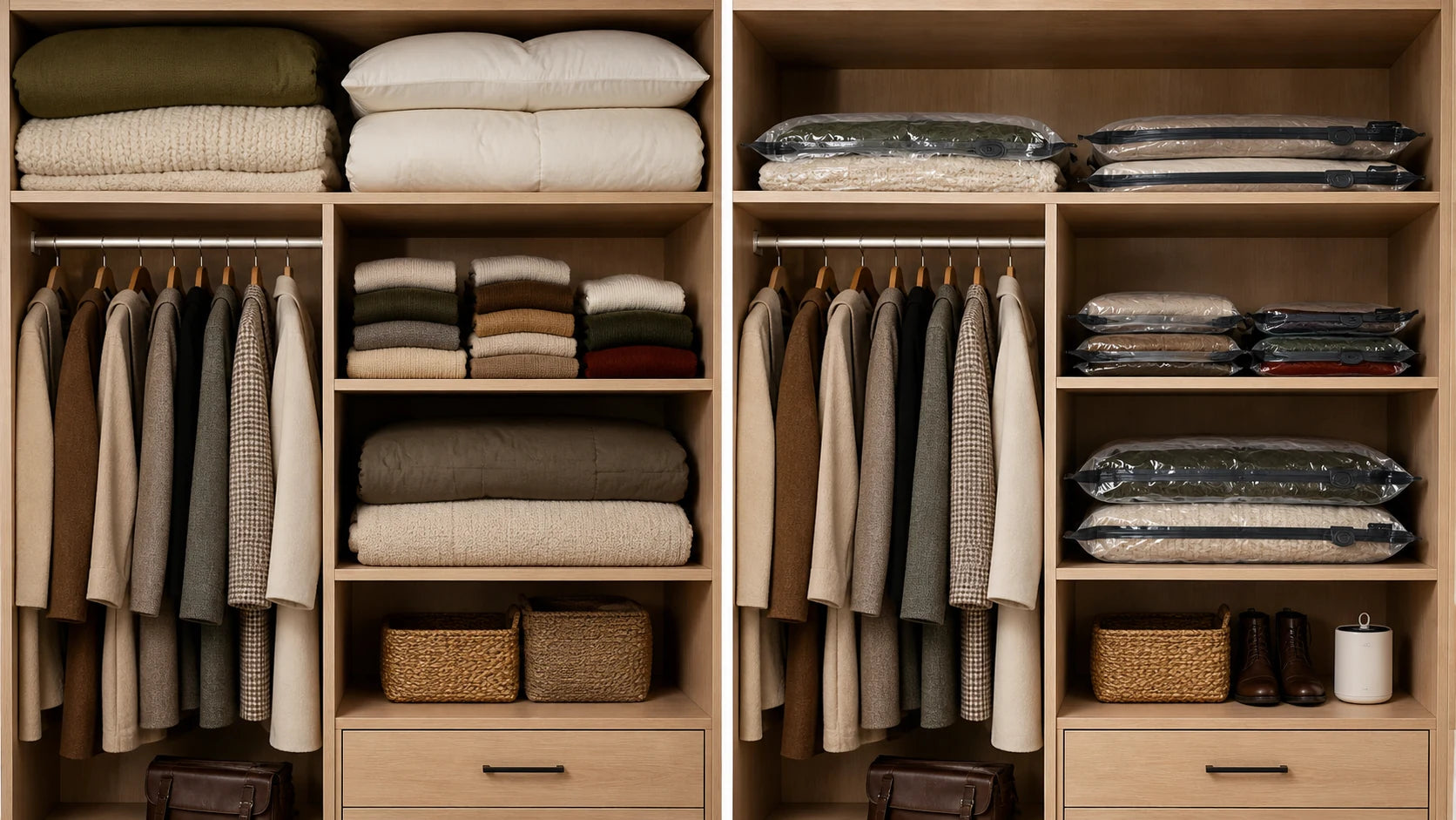 Closet space recovery